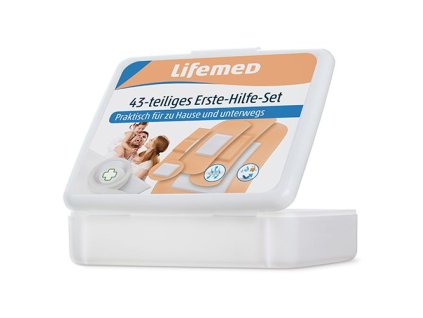 Erste Hilfe Box im Auto Handschuhfach / first aid box in car glove compartment