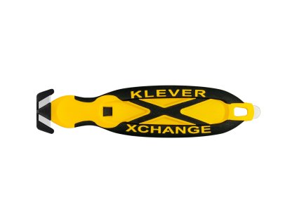 Sicherheitsmesser Klever XCHANGE mit verdeckter Klinge und modularer Bauweise Safety knife Klever XCHANGE with concealed blade and modular design
