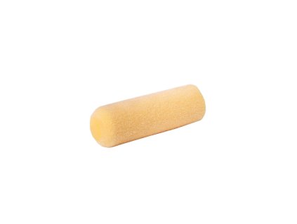 Heizkörperwalze Superflock 10 cm stirngerundet – gewölbte Enden sichtbar Radiator roller Superflock 10 cm center-rounded – curved ends visible