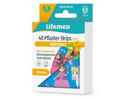 p lifemed kinder pflaster strips maerchen 40er metallbox ~2