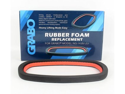 Grabo Ersatz Gummi-Schaumdichtung Sauglippe / Grabo spare foam-rubber seal suction lip
