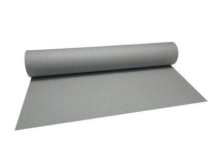 Ausgerolltes Abdeckpapier auf Fußboden – breite Fläche geschützt Unrolled covering paper on floor – broad surface protected