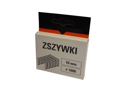 Heftklammern 10 mm im 1.000er-Pack, Drahtstruktur sichtbar Staples 10 mm in 1,000 pack, wire structure visible