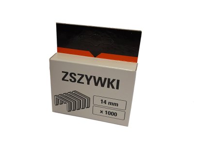 Bündel Heftklammern 14 mm – Drahtstruktur & Linie erkennbar Bundle staples 14 mm – wire structure & row visible