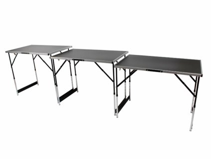 3-teilig Aluminium-Tapeziertisch 300 × 60 cm – 3-piece aluminum pasting table 300×60 cm