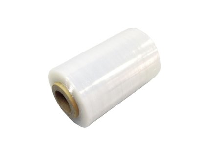 Mini-Stretchfolie transparente Rolle Nahaufnahme – Mini stretch film transparent roll close-up