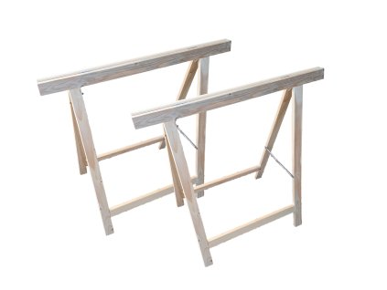 Holzbock Standard 2er Set Nadelholz / saw horse standard 2-piece softwood