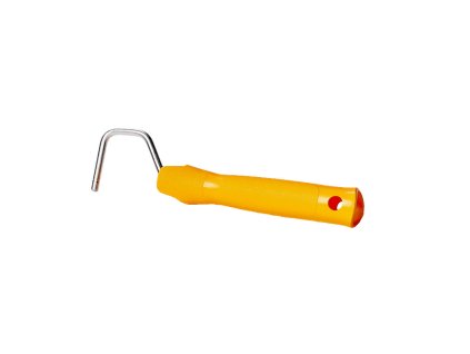 Bügel Mini – kompakter Rahmen aus verzinktem Stahl mit Kunststoffgriff Mini roller frame – compact galvanized steel frame with plastic handle