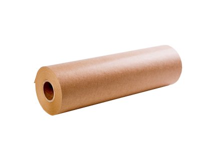 Rolle Abdeckpapier 50 m – geschnittene Kante und Papierstruktur sichtbar Roll of covering paper 50 m – cut edge and paper texture visible