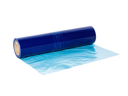 Blaue Fensterglasschutzfolie 50 µm für Glasflächen / blue window protection film 50 µm for glass surfaces