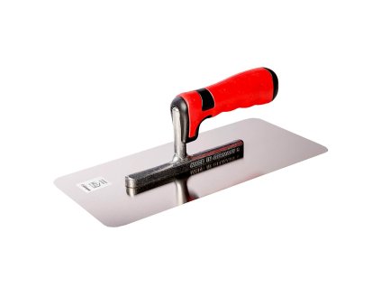 Glättekelle mit abgerundeten Ecken Edelstahl rostfrei / Plastering trowel with rounded edges stainless steel