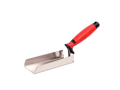 Streugut Kelle 120×60×30 mm, Edelstahlblatt mit Softgriff Salt-spreading trowel 120×60×30 mm, stainless blade with soft grip