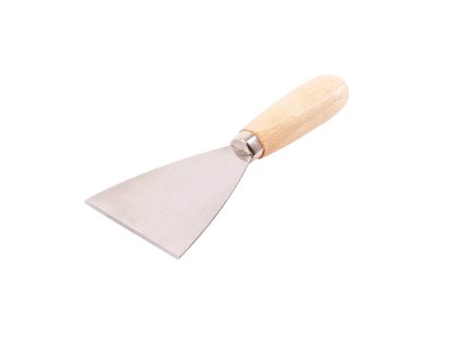 Entrostungsspachtel 60 mm, Stahl & Holzgriff – rust removal scraper 60 mm steel handle
