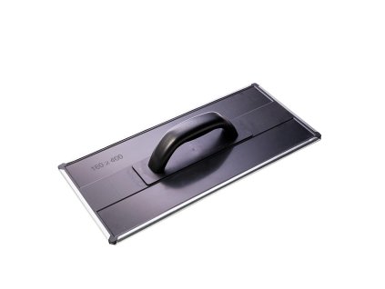 Styropor-Reibebrett Metallfläche 160×380 mm / styrofoam rubbing board metal surface 160×380 mm