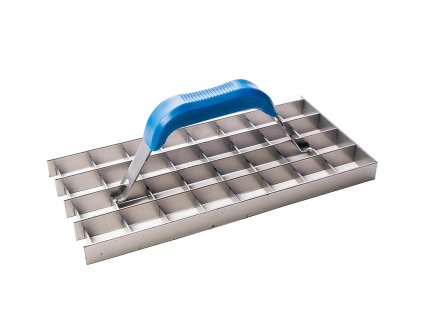 Gitterrabot 285×150 mm verzinkter Stahl Softgriff / grid float 285×150 mm galvanized steel soft grip