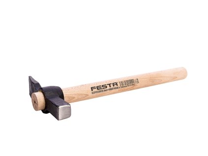 Maurerhammer mit Stahlkopf und Buchenholzgriff 32 cm Masonry hammer with steel head and beech wood handle 32 cm