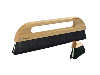 Tapezierwischer Dachs Detail Borstenmischung / wallpaper wiper Dachs bristle mix detail