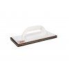 reibebrett-braun-zellkautschuk-belag-malerwerkzeug float-brown-cellular-rubber-painter-tool  putz-reibebrett-braun-kunststoff-griff plastering-float-brown-plastic-handle