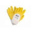 Baumwollhandschuhe Nitril halbbeschichtet / cotton gloves nitrile half-coated