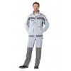 malerjacke-plaline-weiss-grau-280g-canvas painter-jacket-plaline-white-grey-280g-canvas