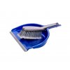 Kehrschaufel mit Besen PVC Set Komplettansicht / Dustpan with broom PVC set full view