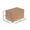 Karton aus Wellpappe robust – “corrugated board box robust design”