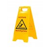 Warnschild klappbar „Achtung Rutschgefahr“ / folding warning sign “Caution Slippery”