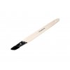 schwarzer schraegstrichzieher-chinaborste-flacher-holzgriff black slant-stroke-brush-china-bristle-flat-wood-handle