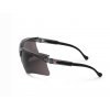 Schutzbrille Premium, dunkel Nitras 9021, Seitenansicht