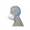 Maske mit partikeln staub demonstriert / mask dust particle demonstration