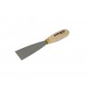 Spachtel Holzgriff konisch geschliffen / scraper wood handle conical blade
