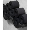 Elegantes WC Papier schwarz Geschenk & Design / elegant WC paper black gift & design