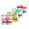 Bedrucktes Toilettenpapier Renova 3-lagig FSC printed toilet paper