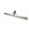 Wasserschieber Aluminium 55 cm mit Wasserrille, Doppelgummilippe / aluminum floor squeegee 55 cm with water groove, double rubber lip