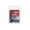 Flachdrahtklammer Typ 53 F, 10 mm, verzinkter Stahl im Bündel Flat wire staple type 53 F, 10 mm, galvanized steel bundle