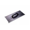 Styropor-Reibebrett Metallfläche 160×380 mm / styrofoam rubbing board metal surface 160×380 mm