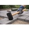 gummihammer-robust-kopf-weich-und-schlagdämpfend rubber-mallet-durable-soft-head-shock-absorbing