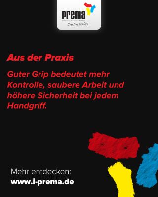 Im Arbeitsalltag entscheiden oft die kleinen Details. Ein sicherer Grip gibt Kontrolle, spart Kraft und sorgt für saubere...