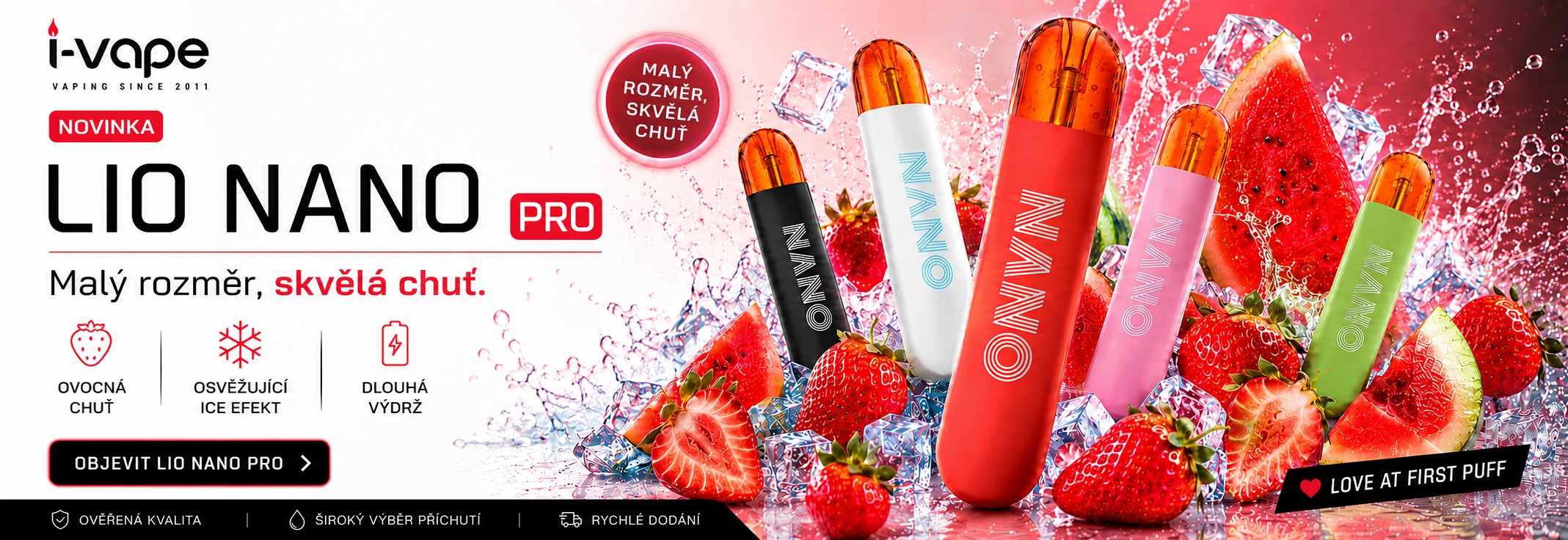 ⭐ Doporučujeme LIO NANO PRO Stylová jednorázová e-cigareta s bohatou chutí a spolehlivým výkonem.