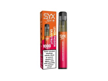12878 syx bar lemon passion grapefruit jednorazova e cigareta