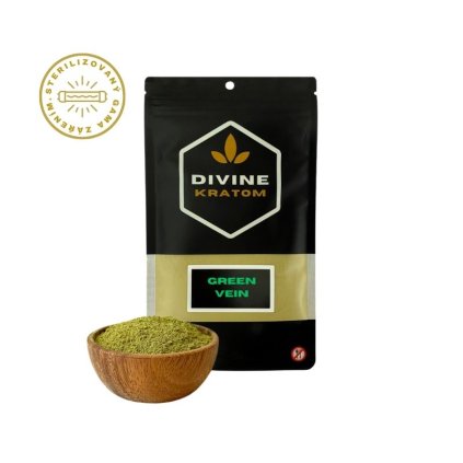 divine premiový nano gama sterilizovan kratom green vein