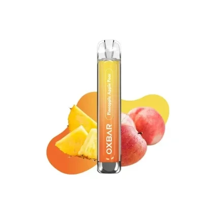 41497 jednorazova e cigareta oxva oxbar c800 pineapple apple pear 16mg