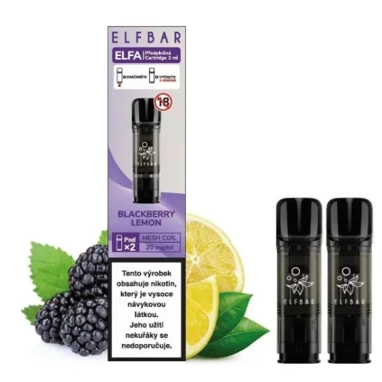 12770 elf bar elfa pod blackberry lemon predplnene pody min