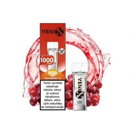 3132 1 venix pod cranberry x 20mg preplnene pody