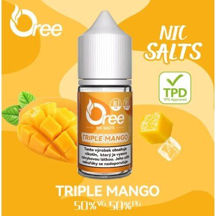 2592 1 oree triple mango nic salt 18 mg e liquidy