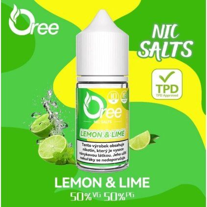 2589 oree lemon lime nic salt 18 mg e liquid