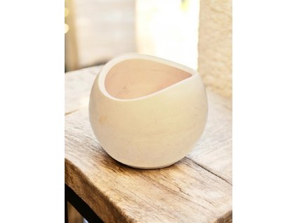 Keramická miska – přírodní béžová