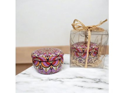 Vonná svíčka v dekorativní dóze "Mandala"