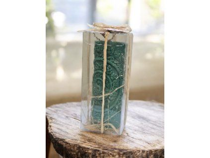 Svíčka Yin-Yang – zelená