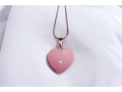 Náhrdelník Růženínové srdce